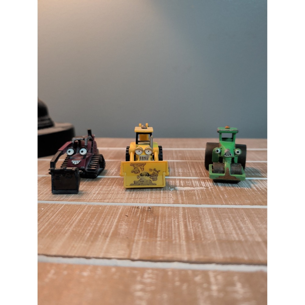 Bob the Builder‎ Diecast Vehicle Lot Scoop Roley Trixie Construction Toys